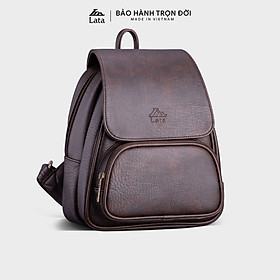 Balo Lata ( Thời trang nữ tiện lợi cỡ trung - Balo da BAL41 )