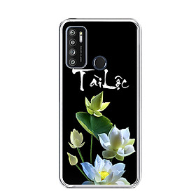 Ốp lưng dẻo cho điện thoại VSMART LIVE 4 - 0434 LOTUS04 - Hàng Chính Hãng