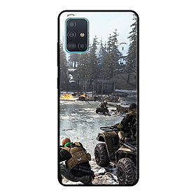 Ốp lưng điện thoại Samsung Galaxy A51 viền dẻo TPU BST Call of Duty Mẫu 4
