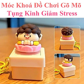 Mua Móc Khoá Đồ Chơi Gõ Mõ Tụng Kinh Tịnh Tâm Giảm Stress