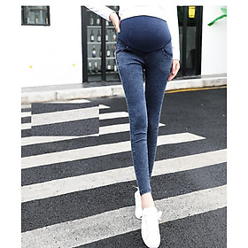 Quần Bầu Jean Siêu Co Giãn Có Thun Điều Chỉnh