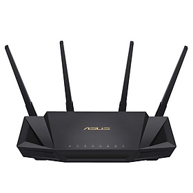 Gaming Router Wifi Asus RT-AX3000 Dual Band WiFi 6 (802.11ax) AX3000 Băng Tần Kép AiMesh AiProtection MU-MIMO OFDMA - Hàng Chính Hãng