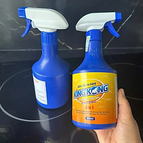 Cặp 2 Chai Tẩy Đa Năng KingKong, Tẩy Ố Mốc Ố Vàng, Làm Sạch Dầu Mỡ, Xoong Nồi, Đồ Nhựa, Toilet Hiệu Quả