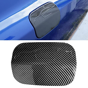 Fuel Tank Gas Door Cover , Automotive Accessories Carbon Fiber Style for , cover existing scratches