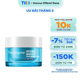 Hình ảnh Review Kem dưỡng cấp ẩm ban đêm Neutrogena® Hydro Boost Hyaluronic Acid Night Cream 50g