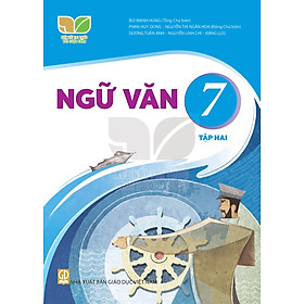 Sách – Văn học 7 tập 2 kết nối tri thức và 2 tập giấy kiểm tra kẻ ngang vỏ xanh