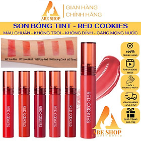 Son Bóng RED COOKIES Khóa Màu Môi - Mềm Môi - Màu Hot - Không Trôi - Giải Pháp Mượt Mà - Hấp Dẫn