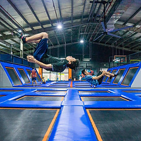 Vé 60 Phút Vào Khu Vui Chơi Bạt Nhún Jump Arena (HCM/HN)