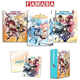 Boxset Ma Pháp Thiếu Nữ Madoka Magica - Một Câu Chuyện Khác (Bộ 3 Tập) - Tặng Kèm Mini Clear File