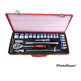 Mua Bộ Khẩu Tuýp Đa Năng 24 Chi Tiết Cao Cấp Không Gỉ