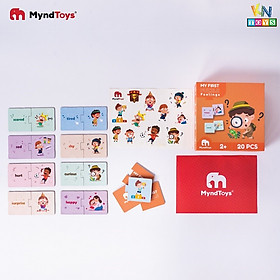 Đồ Chơi Xếp Hình Ghép Cặp MyndToys - My First Puzzle Cho Bé Từ 2 Tuổi -