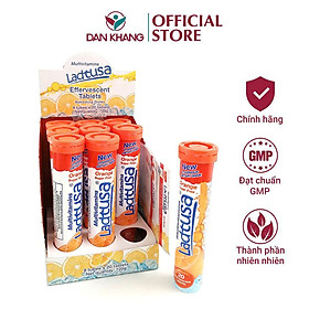 Viên sủi C bổ sung vitamin C tăng đề kháng Multivitamins Ladtusa Tuýp 20 viên