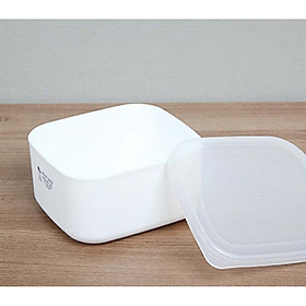 Bộ 3 hộp đựng thực phẩm bằng nhựa PP cao cấp 700mL - Hàng nội địa Nhật