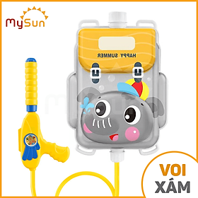 Balo súng phun bắn nước đồ chơi mini giá rẻ cho bé bắn xa siêu mạnh MySun