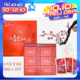 Nước Ép Sâm Nguyên Chất Korean Red Ginseng 100