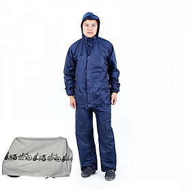 Mua Áo Mưa Nguyên Bộ Vải Dù Cao Cấp tặng Áo Trùm Xe Máy