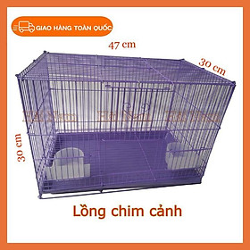 Lồng nuôi chim cảnh - Lồng nuôi chim Yến Phụng - Màu tím