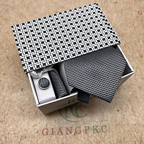 Cà vạt nam 8cm quà tặng đẳng cấp 2022