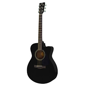 Đàn Guitar Acoustic/ Guitar thùng - Yamaha FS100C (BL) - F/ FX Series, Perfect Starter Guitar - Màu đen - Hàng chính hãng