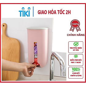 Hộp dán tường đựng túi rác - màu ngẫu nhiên