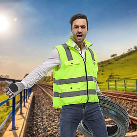 Áo Gi Lê Bảo Hộ Phản Quang Nhiều Túi SFVest