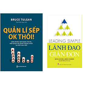 Combo Lãnh Đạo Giản Đơn - Leading Simple+QUẢN LÍ SẾP OK THÔI