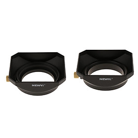 Camera Lens Hood Square Protector Accessory Kit 46mm+43mm