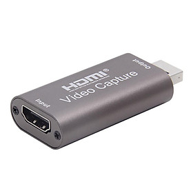 Capture Card USB 3.0 Video Capture Card 1080P HDMI to USB Adaptor HD Game Capture Streaming Devices for Live Broadcast