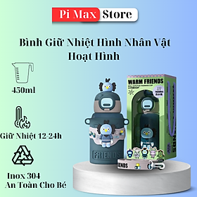 Bình Giữ Nhiệt Hình Nhân Vật Hoạt Hình 