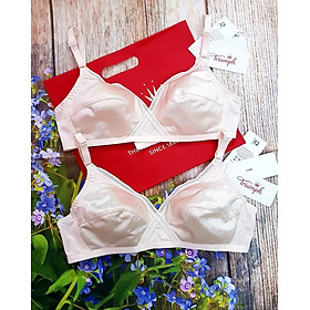 Dreamy VS16 Váy ngủ lụa cao cấp váy ngủ nữ cổ tim dáng suông phối r  Váy  Ngủ Dreamy