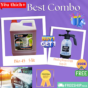 Combo dung dịch rửa xe không chạm Bio 45