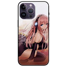 Ốp lưng dành cho Iphone 14 - Iphone 14 Plus - Iphone 14 Pro - Iphone 14 Pro Max - Anime Cô Gái Tất Đen