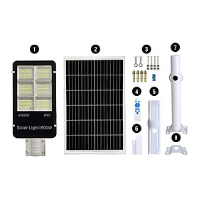 Đèn đường năng lượng mặt trời 300W