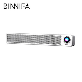 BINNIFA Desktop BT 5.0 Computer Speaker HiFi Stereo Audio Sound Bar USB Conection DSP Deep Bass Speaker Microphone