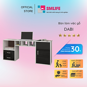Mua Bàn làm việc tại nhà kiểu dáng nhỏ gọn SMLIFE Dabi