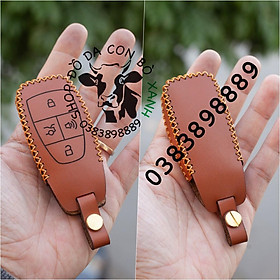 Bao da dành cho chìa khoá Beijing X7 Beijing-x7 U5 Plus BAIC Bejing BJ X7 handmade da thật
