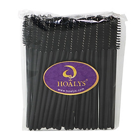 Chổi Chải Mi Hoalys AS14 - Giúp chải mi đều đẹp thẳng hàng (50 cây/bịch) - Đỏ