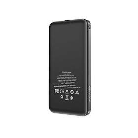 Pin sạc dự phòng borofone bt27, 10000mah, cổng vào micro usb / usb c, 2 cổng ra 2a - hàng chính hãng