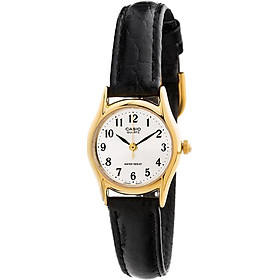Đồng Hồ Nữ Dây Da Casio LTP-1094Q-7B2RDF (24mm) - Đen