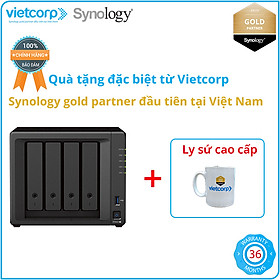 Thiết bị lưu trữ NAS Synology DS923+ (Đen) - Hàng Chính Hãng