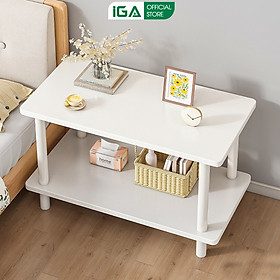 Mua Bàn trà 2 tầng decor phong cách minimalism thương hiệu IGA - GM143