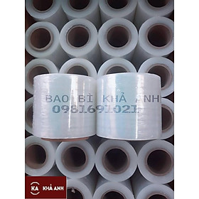 Mua Màng quấn PE 10cm  ( 1 tấc) quấn hàng bảo về hàng hóa chống bụi - nặng 500 gram