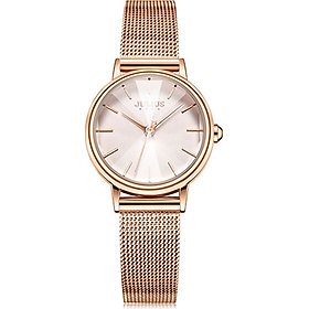 Đồng hồ nữ Julius JA-1120B (Đồng trắng)