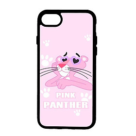 Ốp lưng dành cho Iphone 8 Chú Báo Hồng Thư Giãn - Hàng Chính Hãng