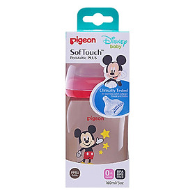 Bình Sữa Disney PPSU Plus Pigeon (160ml) (SS)