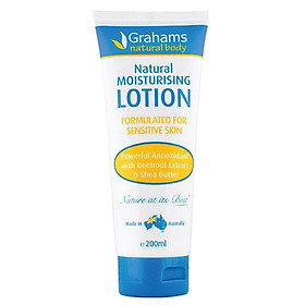 Grahams Natural Moisturising Body Lotion 200ml
