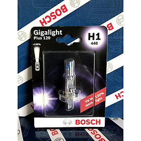 Bóng Đèn Tăng Sáng Bosch H1 12V 55W Gigalight Plus 120% (Vỉ 1 Bóng)
