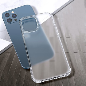 Ốp Lưng dành cho iPhone 12 Mini / 12 & 12 Pro / 12 Pro Max Leeu Design TPU Mặt Kính Cường Lực Nhám - Hàng Nhập Khẩu