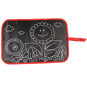 Hình ảnh Kids Mess Free Chalk Coloring Board Doodle & Drawing Board - Sunflowers