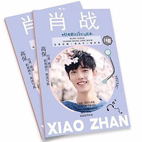Album mini Tiêu Chiến in hình thần tượng đẹp tặng ảnh thiết kế vcone